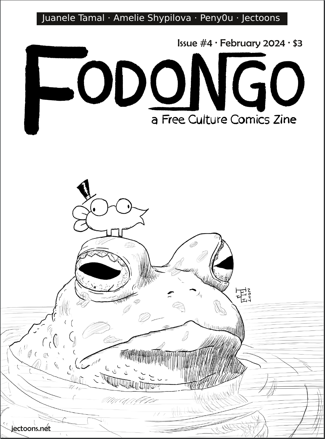 Cover for Fodongo Issue 3. Drawn by Jectoons