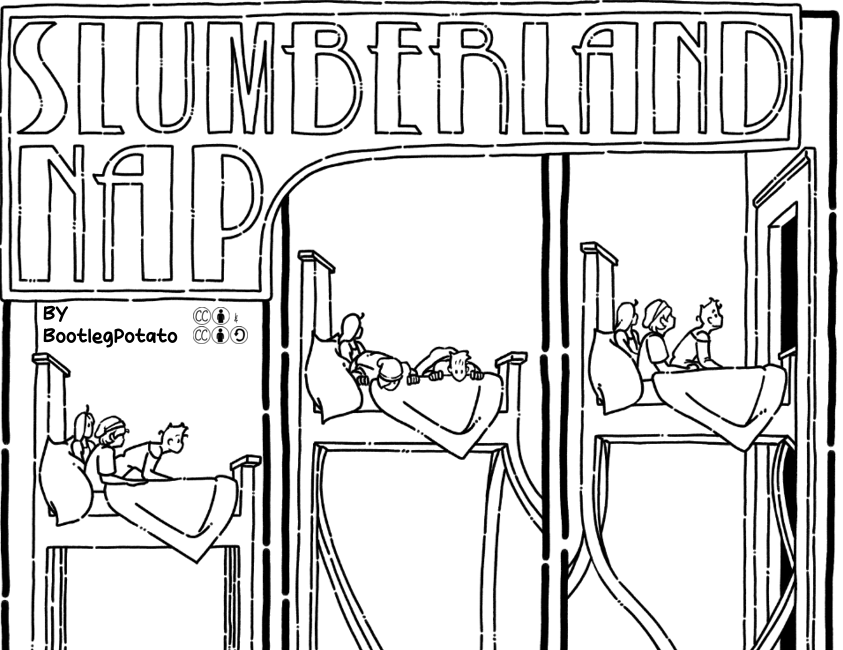 Button for Slumberland Nap